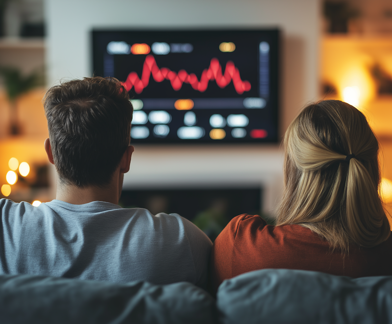 Consulente finanziario professionale che lavora con grafici e pianificazione